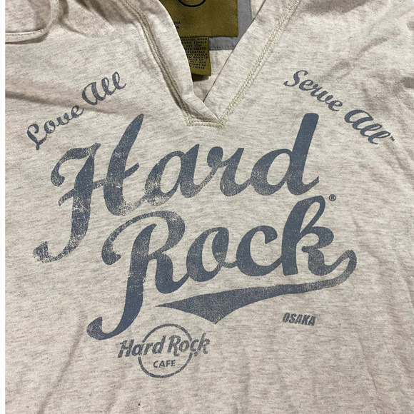 Vintage Hard Rock Cafe Osaka Pullover Hoodie Women's Small - Picture 2 of 9